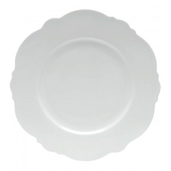 Prato 21cm Sobremesa Porcelana Maldivas Branco